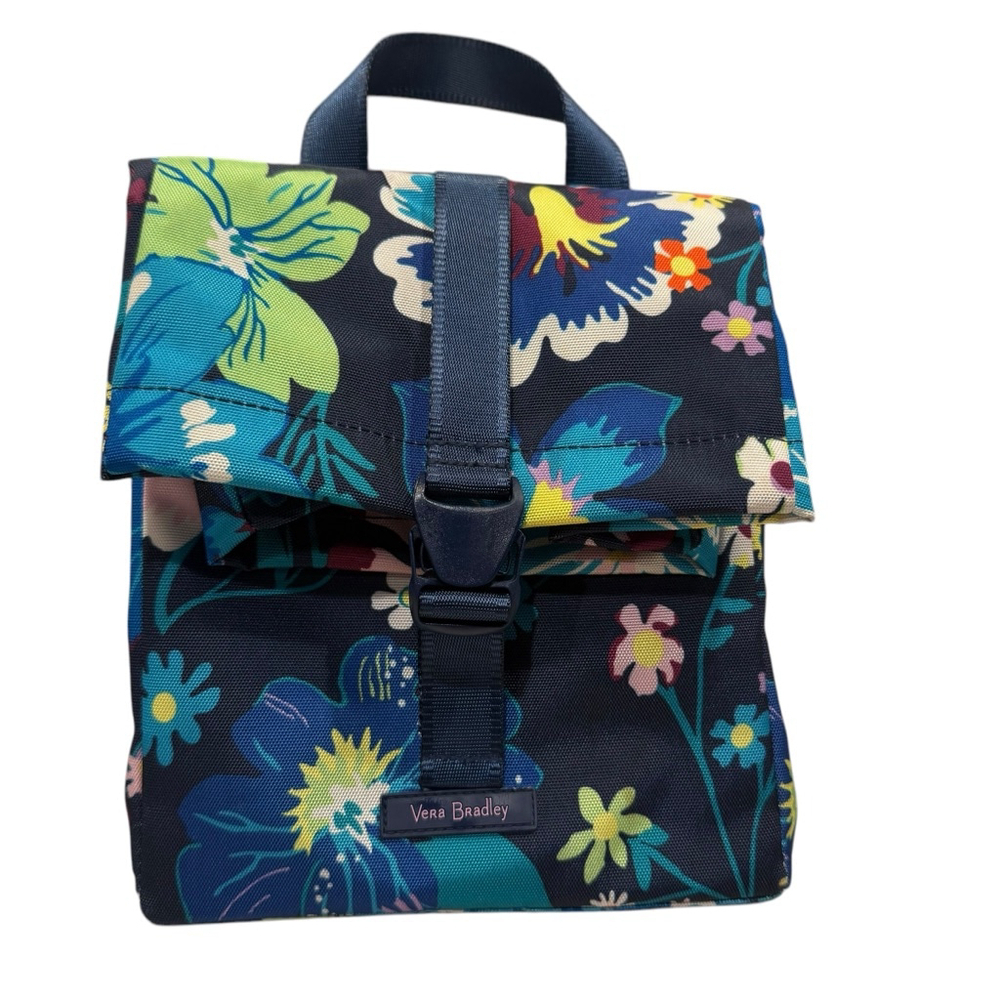 Vera Bradley Lunch Bag Blue Floral‎